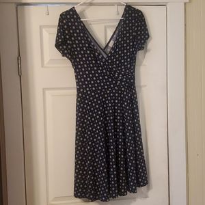 Navy Wrap Sundress
